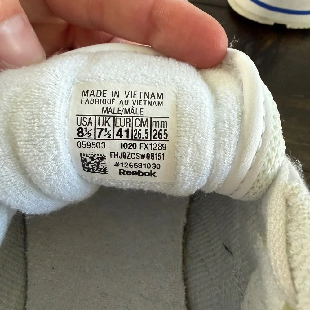 Reebok worn just